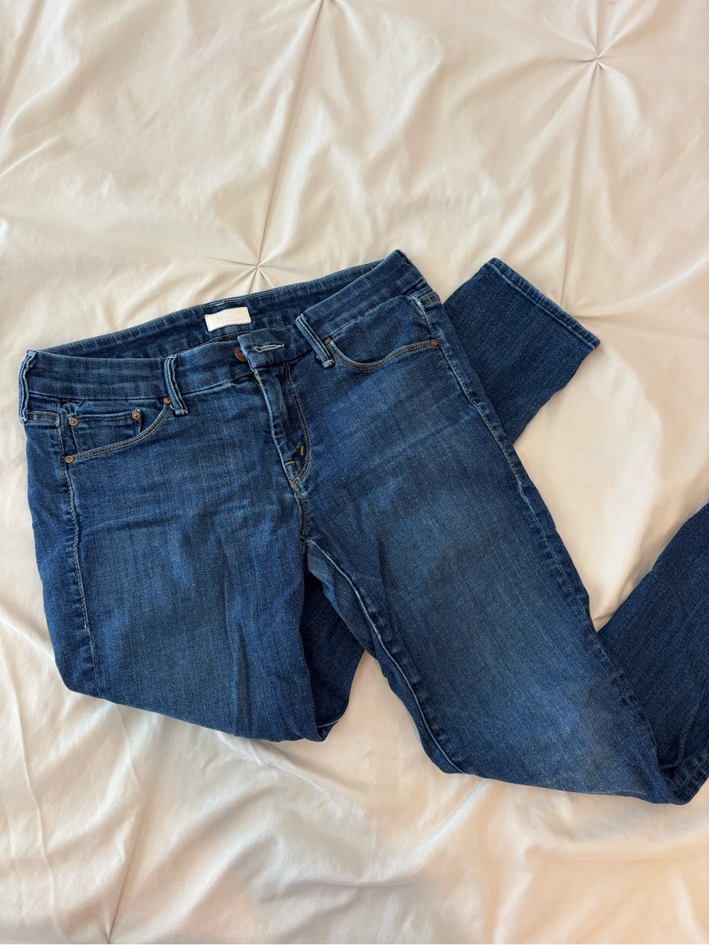 Mother Denim Women's Dark Blue Jeans